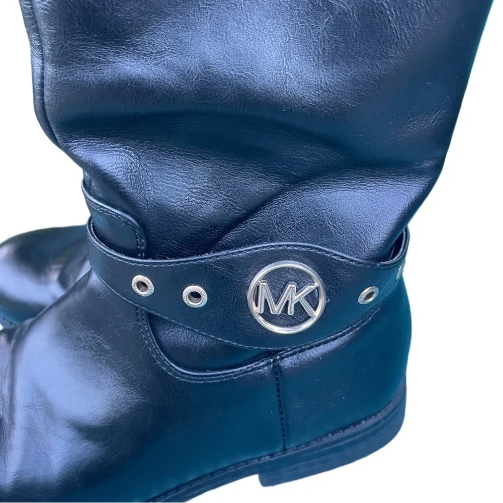 Michael Kors Emma Derby Riding Boots - Girls Size 2